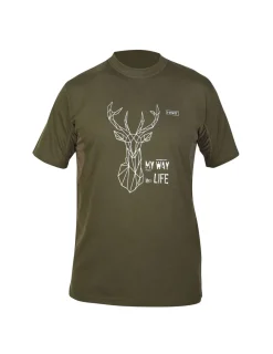 Hombre HART OUTDOOR Camisas Y Camisetas^Camiseta HART BRANDED - Ciervo