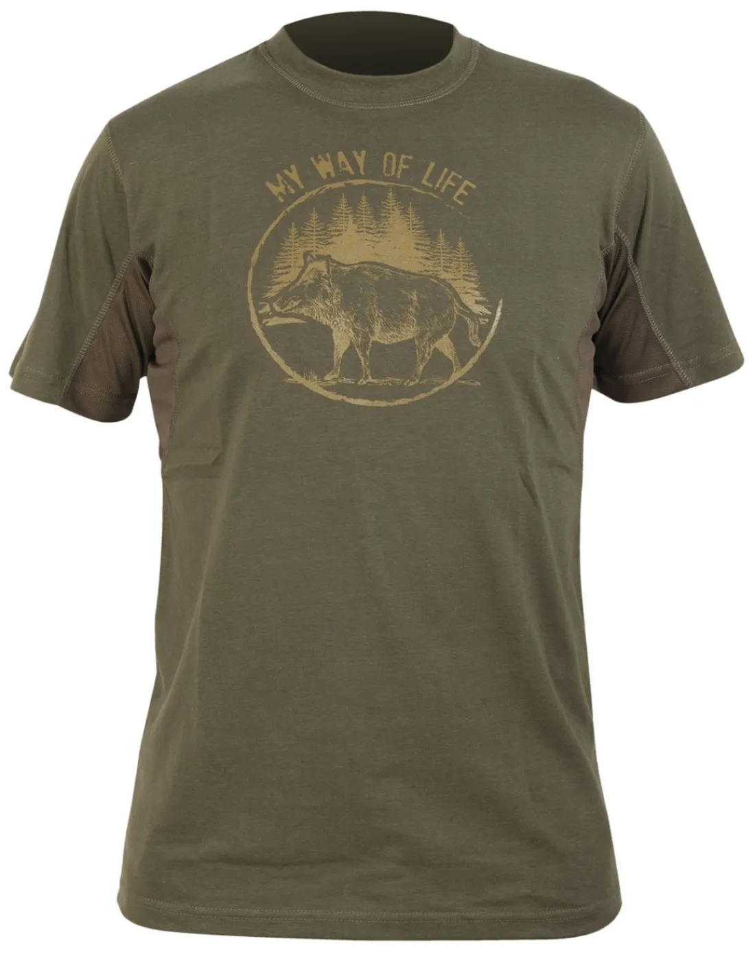 Hombre HART OUTDOOR Camisas Y Camisetas^Camiseta HART BRANDED - Sanglier