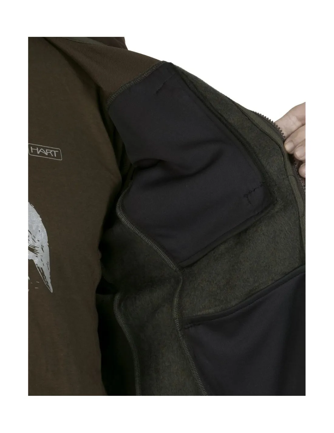 Hombre HART OUTDOOR Chaquetas^Chaqueta polar HART BANNALP-FZ